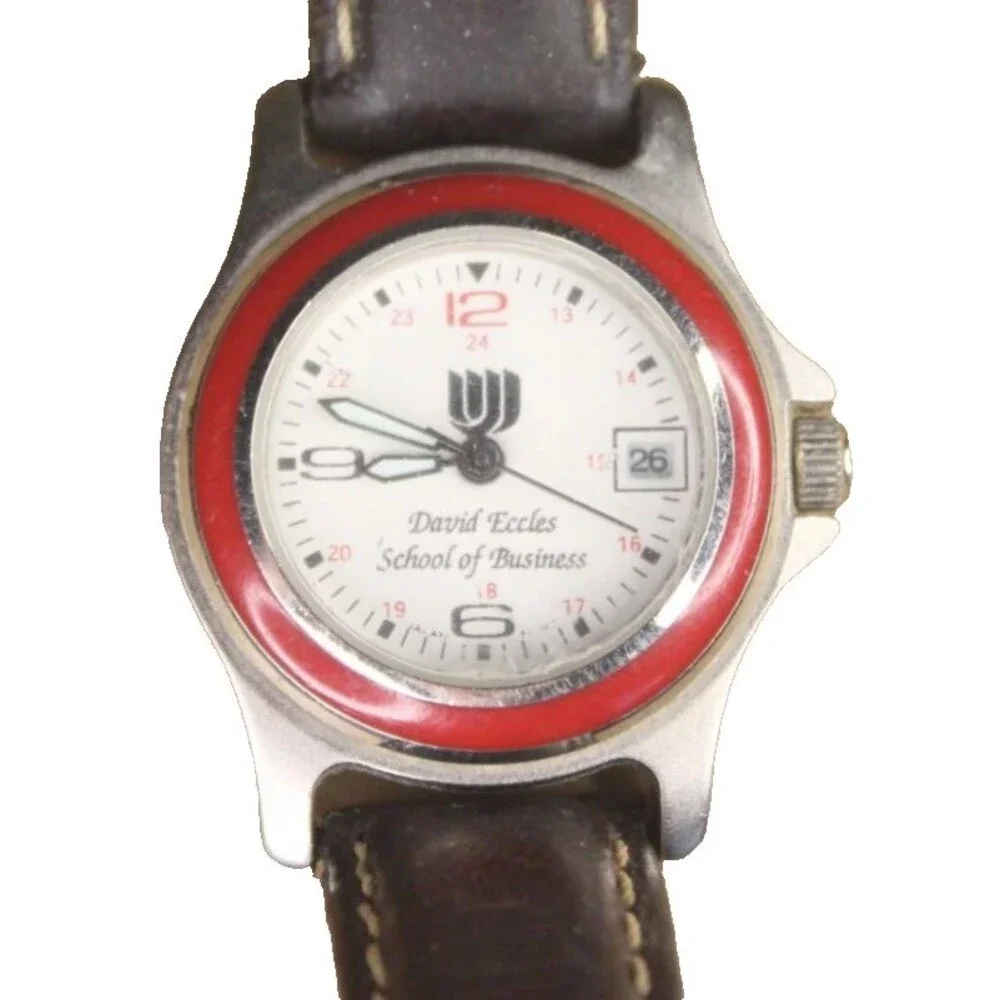 David Eccles School of Business Women’s Wrist Watch Date Display Bracelet Band